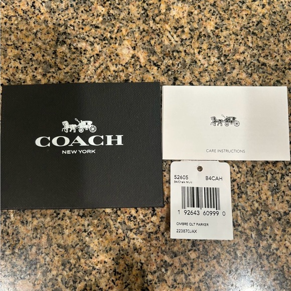 Coach Pink and Cream Shoulder Bag with Chain Strap - Picture 10 of 10